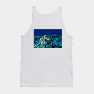 Sea Turtle on the Great Barrier Reef Tank Top